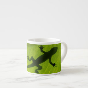 Tasse Expresso Silhouette de Gecko