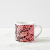 Tasse Expresso Silhouette de l'Arbre Soudé du soir (Droite)