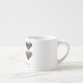 Tasse Expresso Simple Elegant Love valentine's day couple 6 photo (Droite)