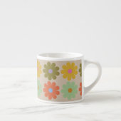 Tasse Expresso Simple Pastel Vintage Flower Pattern (Droite)