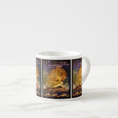 Tasse Expresso Sirène vintage (Devant droit)