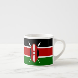 Tasse Expresso Sirotez un verre à la Kenya Style ! Patriotique