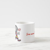 Tasse Expresso Six seven! Mème (Devant)