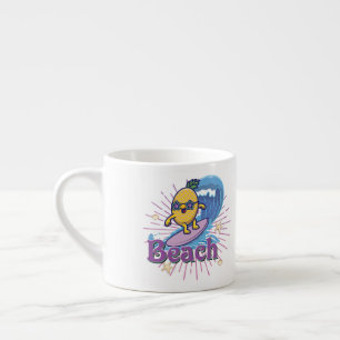 Tasse Expresso Ski nautique Ananas