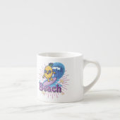 Tasse Expresso Ski nautique Ananas (Droite)