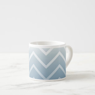 Tasse Expresso Sky White Chevron