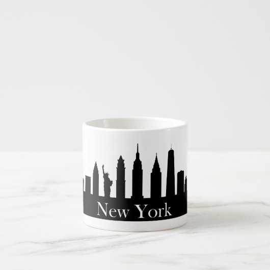 Tasse Expresso Skyline New York (Devant)