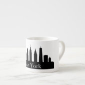 Tasse Expresso Skyline New York (Devant droit)