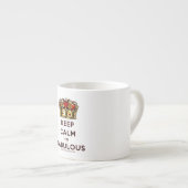 Tasse Expresso SlipperyJoe's garder calme fabuleux couronne spect (Devant droit)
