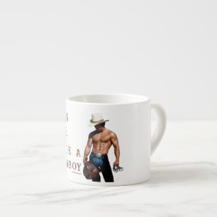 Tasse Expresso SlipperyJoe's Save a horse Ride A Cowboy casquette