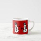 Tasse Expresso Snowman (Droite)