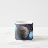 Tasse Expresso Solar system planets (Devant)