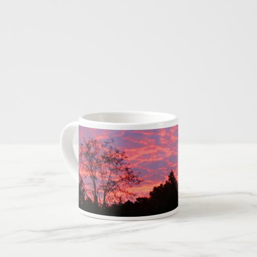 Tasse Expresso Soleil rose vif (Devant gauche)