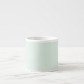Tasse Expresso Solid Pale Mint Green Espresso Cup (Devant)