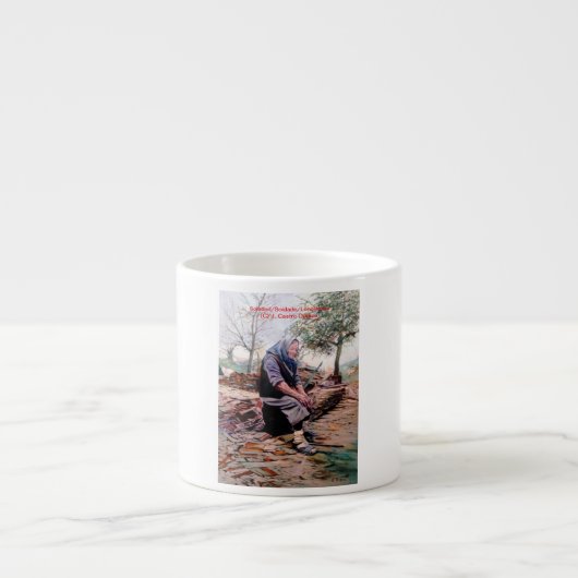 Tasse Expresso Solitude/Soidade/Loneliness (Devant)