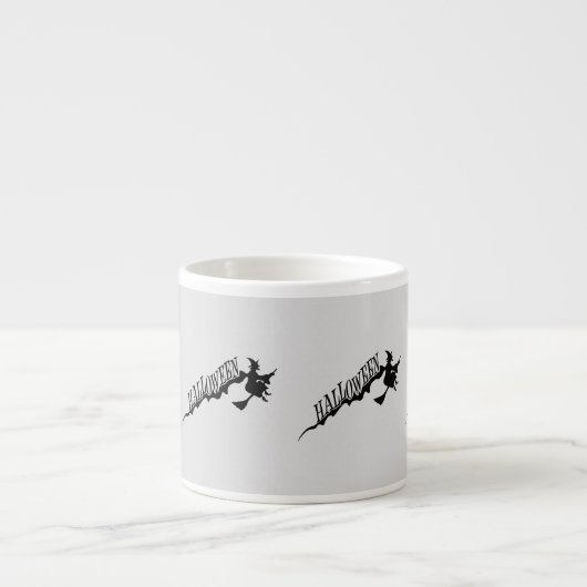 Tasse Expresso Sorcière Broom Thunder_Cove Halloween (Devant)