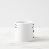 Tasse Expresso Sortir de l'humour de lit (Devant)