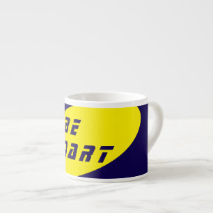 Tasse Expresso Soyez intelligent, buvez intelligent - Boue de spé
