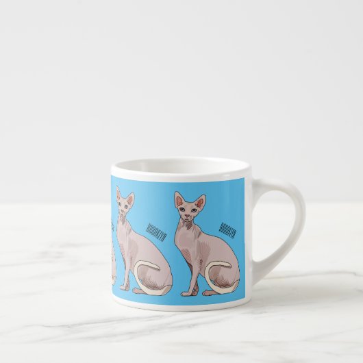 Tasse Expresso Sphynx cat (Droite)
