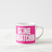 Tasse Expresso Squatchin allé (Droite)