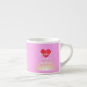 Tasse Expresso Starlit Coeurs Mode Coeur rouge Shine (Droite)