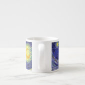 Tasse Expresso Starry Night, Vincent Van Gogh. (Dos)