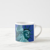 Tasse Expresso Statue de la liberté, New York, Etats-Unis 8 (Droite)