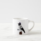 Tasse Expresso Steampunk Crow (Droite)