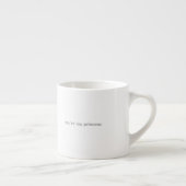 Tasse Expresso Stratodino Princess + Tu es ma princesse (Droite)