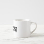 Tasse Expresso Style Espresso Ultra font Homme Texte Spécialité M (Droite)