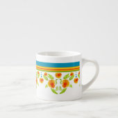 Tasse Expresso Style Pays Marigolds Bordure Espresso Musique (Droite)