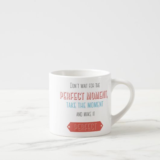 Tasse Expresso Style typographique rétro motivationnel (Droite)