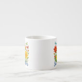 Tasse Expresso Summer Vibes Floral with Butterflies-64534 (Devant)
