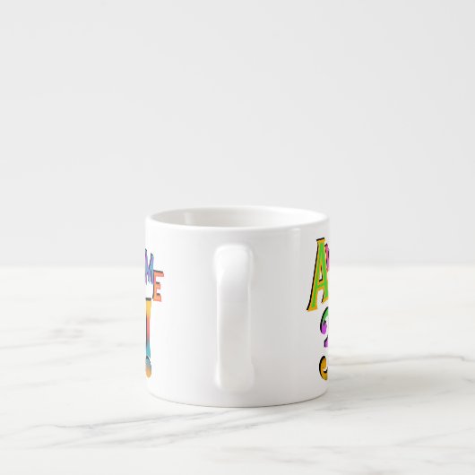 Tasse Expresso Super 30 T-shirts et cadeaux d'anniversaire (Dos)
