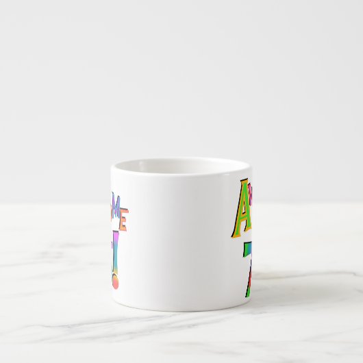 Tasse Expresso Super 75 T-shirts et cadeaux d'anniversaire (Devant)