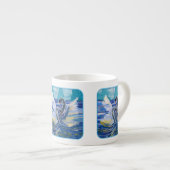 Tasse Expresso Swans "Art by Kids" (Devant droit)