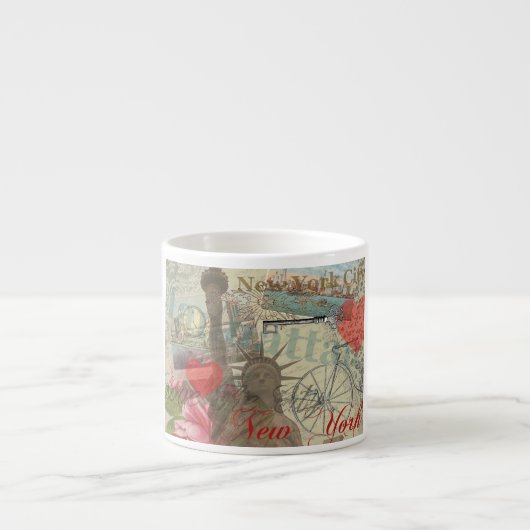 Tasse Expresso Symbole d'Art de New York (Devant)