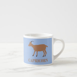 Tasse Expresso Symbole étoile Capricorne Chèvre