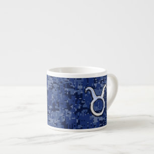 Tasse Expresso Symbole moderne Taurus Zodiac Marine Camion numér