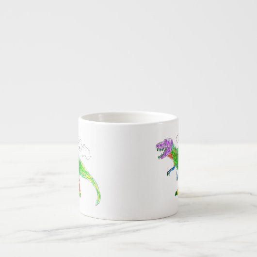 Tasse Expresso T-Rex (Devant)