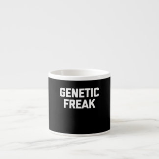 Tasse Expresso T-shirt factice génétique Drôle à dire