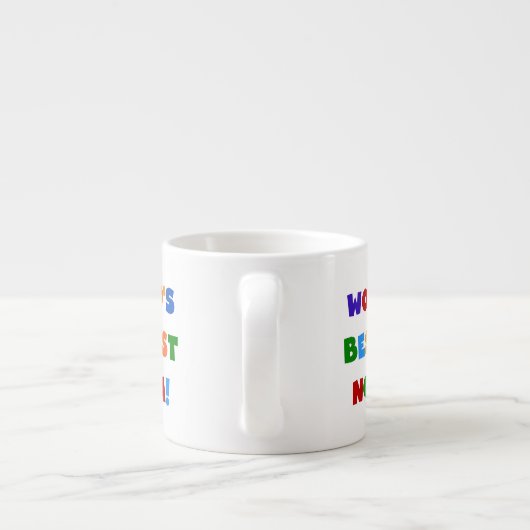 Tasse Expresso T-shirts et cadeaux de la Meilleure Vierge aux cou (Dos)
