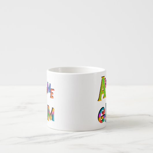 Tasse Expresso T-shirts et cadeaux impressionnants de gramme (Devant)
