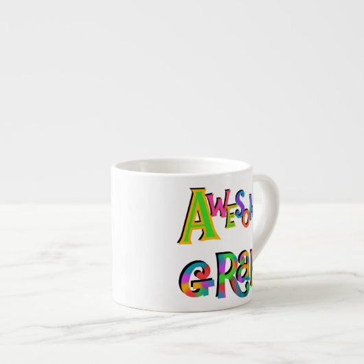 Tasse Expresso T-shirts et cadeaux impressionnants de gramme (Devant droit)