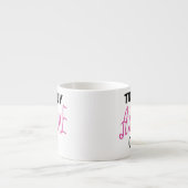 Tasse Expresso T-shirts et cadeaux Oma Pink absolument géniaux (Devant)