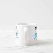 Tasse Expresso T-shirts et cadeaux Papa absolument géniaux (Dos)