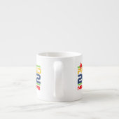 Tasse Expresso T-shirts et cadeaux Proud New Papa 2012 (Dos)