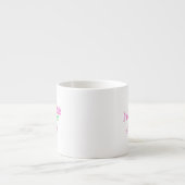 Tasse Expresso T-shirts et cadeaux Tante Fleurs Roses (Devant)