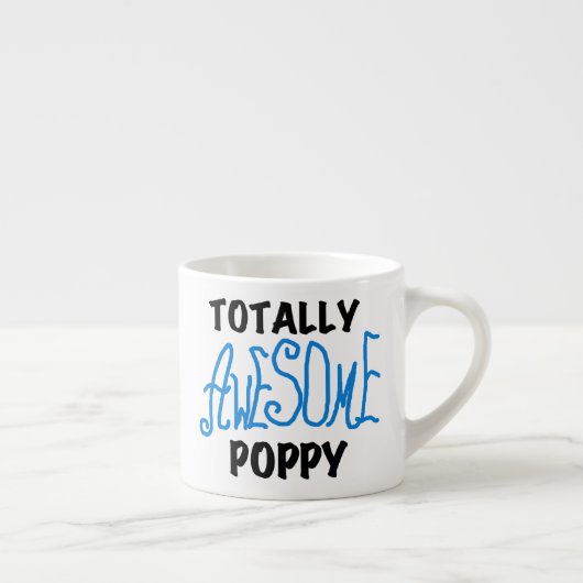 Tasse Expresso T-shirts et GIfts Poppy absolument géniaux (Droite)