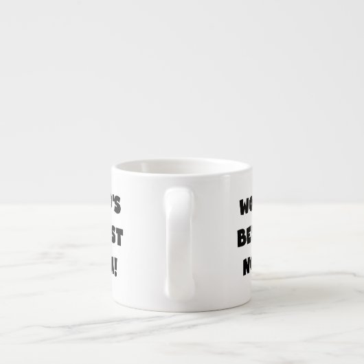 Tasse Expresso T-shirts noir et cadeaux de Meilleur-est Nonna des (Dos)